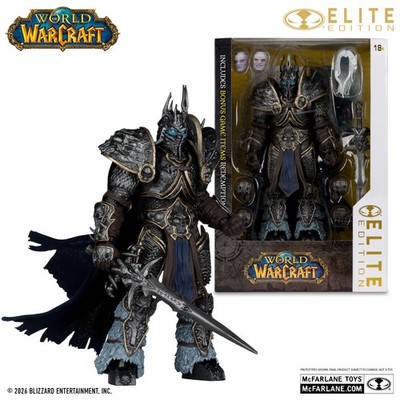 McFarlane World of Warcraft The Lich King Elite Edition 1/10 Action Figure 7inch