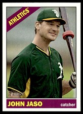 John Jaso 2015 Topps Heritage #149 Oakland Athletics 26309 Baseball Card