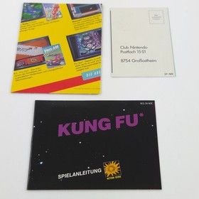 Nintendo NES Spiel: Kung Fu Action Serie - OVP cib komplett (PAL-NOE)
