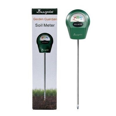 Soil Moisture Meter, Analog Tester with Single Pin Probe, Green, 1-10 Scale, ...