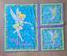 Baby Quilt Fairy Flowers Butterflies 41.5"w x 34"h