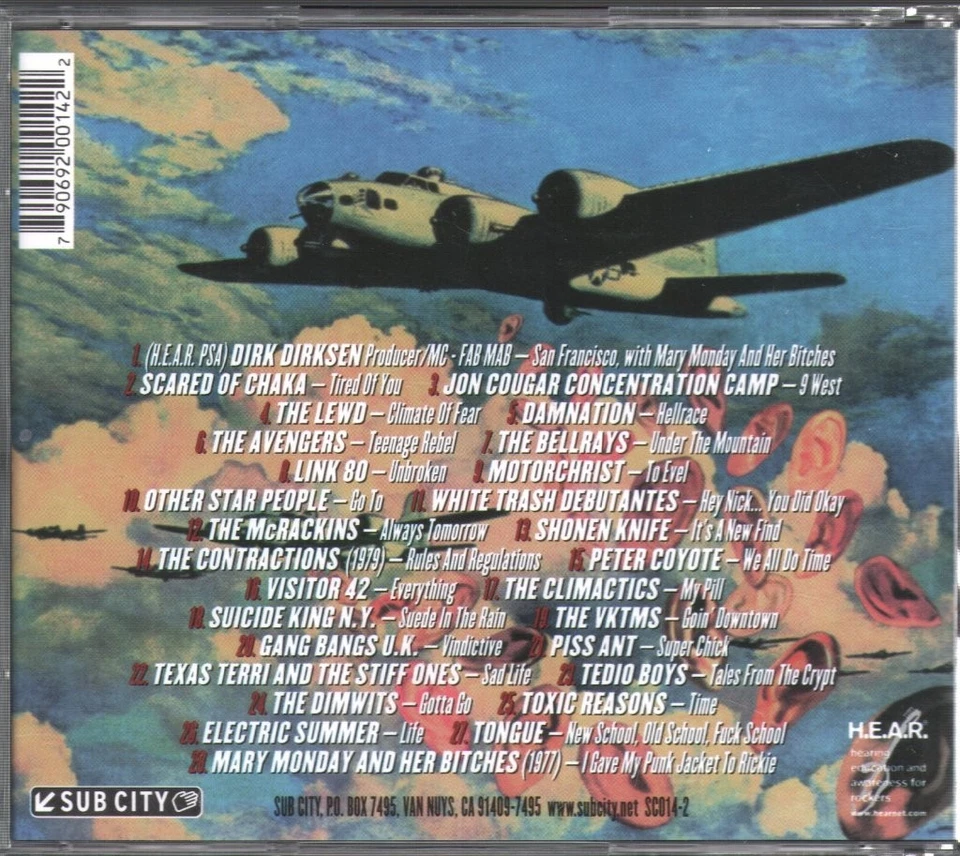 Verschiedene Künstler H.E.A.R. Diese CD USA Sub City 2000 SC0142 - Bild 2 von 2