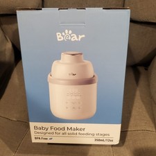 NEW NutriEase AllStage Stainless Steel Baby Food Maker Steamer and Blender