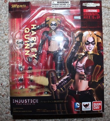 Injustice Gods Among Us Harley Quinn SHFiguarts Bandai Figure NEW Sealed