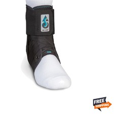ASO Ankle Stabilizer Medium, Black   Ankle Brace for Sprained Ankle and Peron...