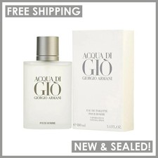 Giorgio Armani Acqua Di Gio 3.4 fl oz Men's Eau De Toilette Spray - NEW  SEALED