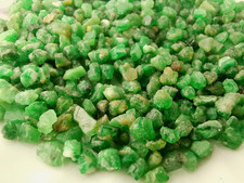 198 Ct Rough Emerald Crystal Lot, From Panjshir Mine, Loose Gemstones, 4x8 mm
