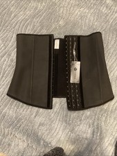 YIANNA Women's Latex Long Torso Waist Trainer Shapewear Corset 31  /M
