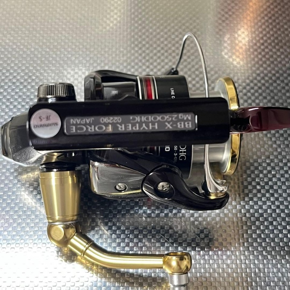 SHIMANO BB-X HYPER FORCE Mg 2500 Spinning Reel Used Good Condition | eBay