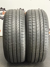2x 225 45 R17 91Y PIRELLI CINTURATO P7 AO 6+MM TESTED FREE FITTING
