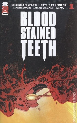 Blood Stained Teeth 1C Shalvey Variant NM 2022 Stock Image