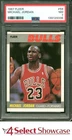 1987 FLEER #59 MICHAEL JORDAN BULLS HOF PSA 7
