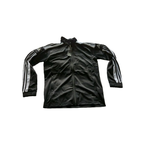 Neu mit Etikett Adidas Aeroready schwarz mit weißen Details Trainingsanzug Oberteil GK9646 Größe XL neu