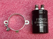 Gottlieb System-80 Orange Capacitor replacement 12000uf 12000mfd