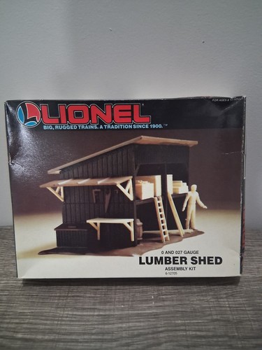 Lionel 6-12705 O And 027 Gauge Lumber Shed Building Kit