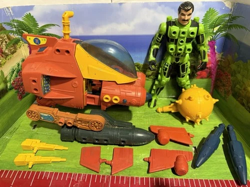 Kenner Centurions: Max Ray with Depth Charge Complete!! Tight Joints!