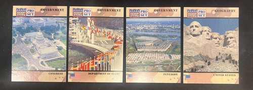 1991 Desert Storm Pro Set ALL USA 20 Cards Featuring George H.W. Bush - Picture 4 of 4