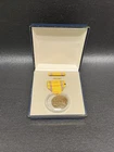 Vintage WWII U.S. Military American Defense Service Medal & Ribbon, Pin in Case