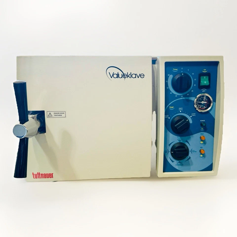 Tuttnauer 1730 Valueklave Autoclave Sterilizer  3 Trays w/ 3 month Warranty   - Image 3 of 4
