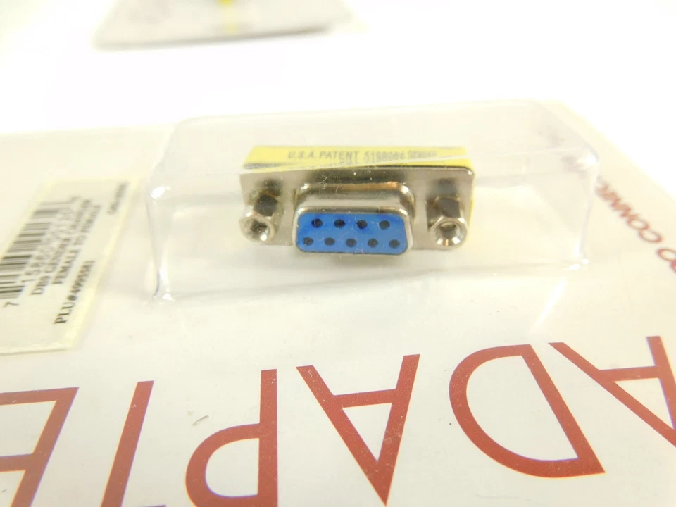 Micro Connectors Gender Changer DB9F to DB9F Female to Female DB9 QUANTITY OF 2 - Image 4 of 4