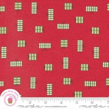 Moda BLIZZARD 55623 14 Red Presents SWEETWATER Quilt Fabric CHRISTMAS