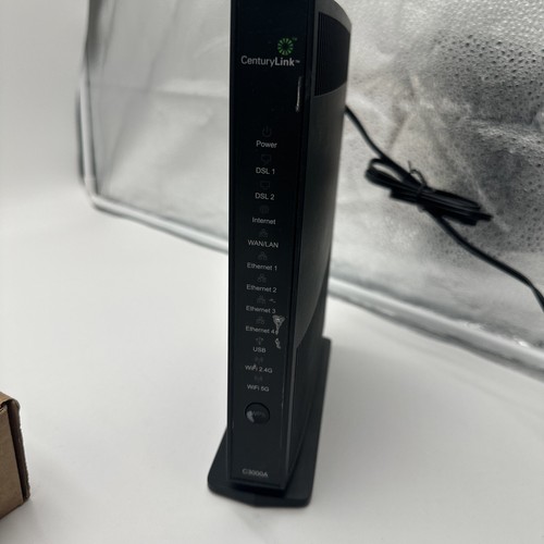 Actiontec CenturyLink C3000A DSL WiFi Modem Router with Cables - Picture 4 of 21