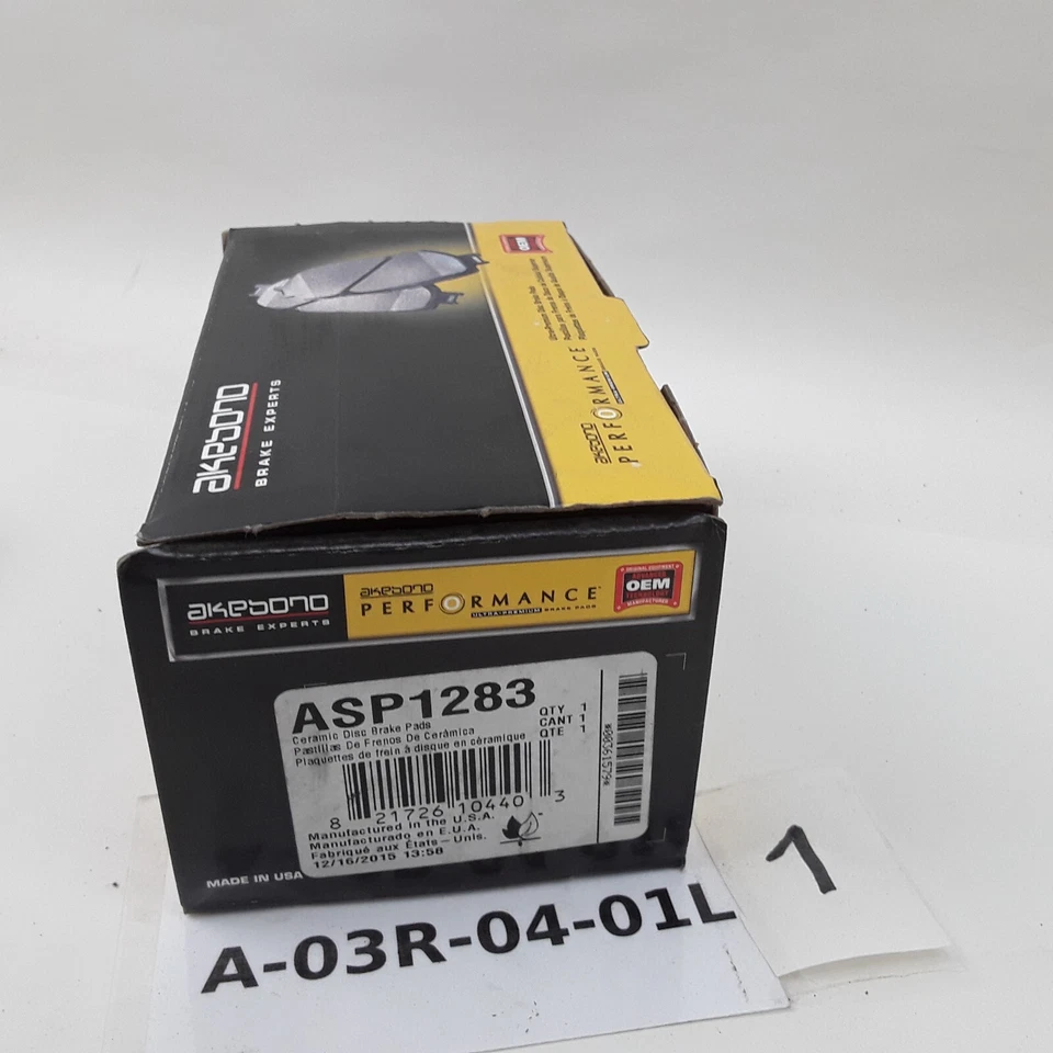 Rear Disc Brake Pad Set Fits Lexus LS460 LS600h 2008 2009 2020 2011 2012-2016 - Image 4 of 4