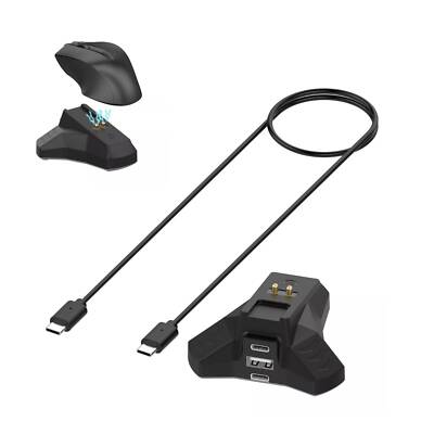 Mouse Charging Dock Charger For Razer V2 Pro/Naga pro/Viper Ultimate/Basilisk