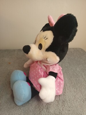 Vintage 80s/90s Minnie Mouse plush STUFFED DOLL 12 -13