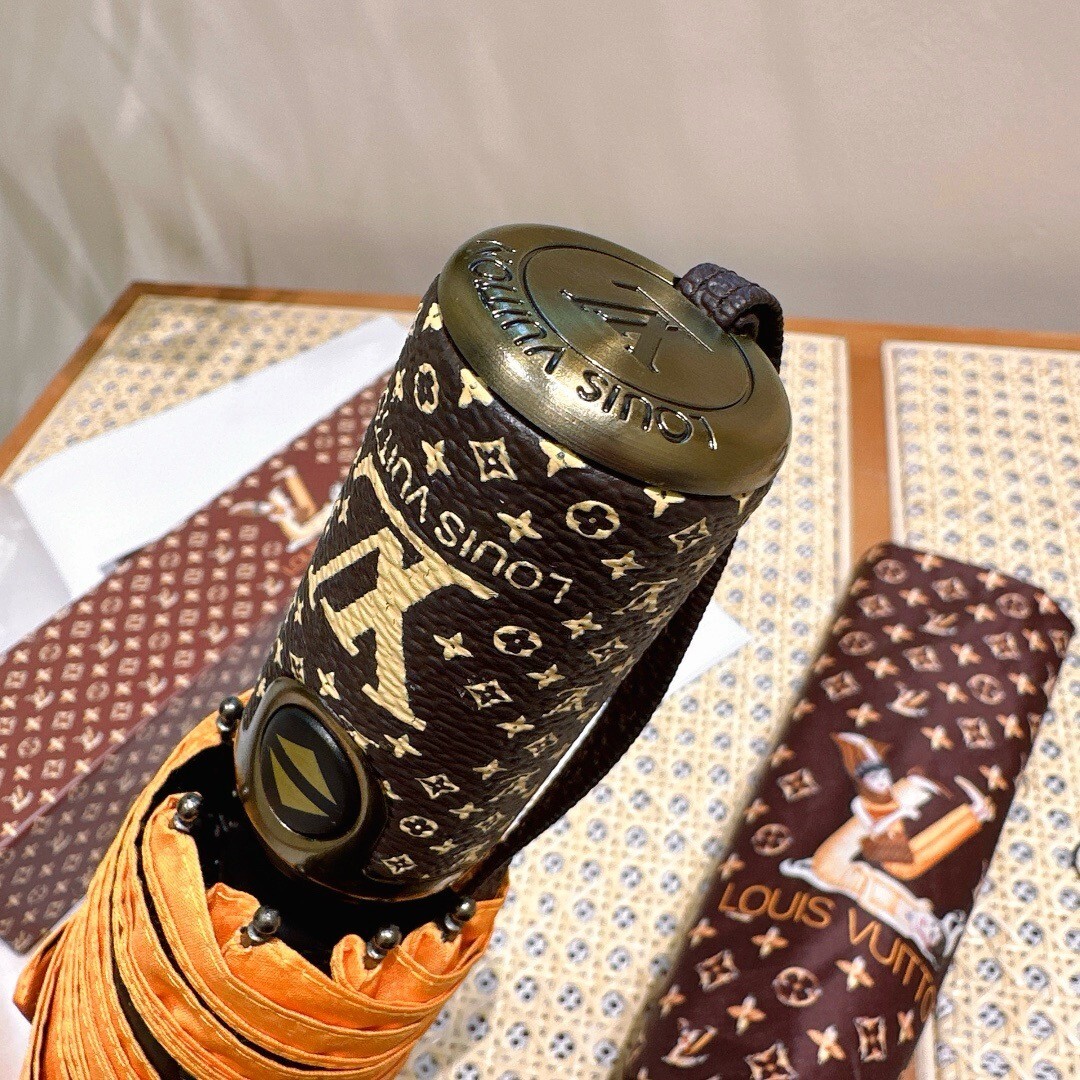 Louis Vuitton Monogram Automatic Folding Umbrella Outdoor