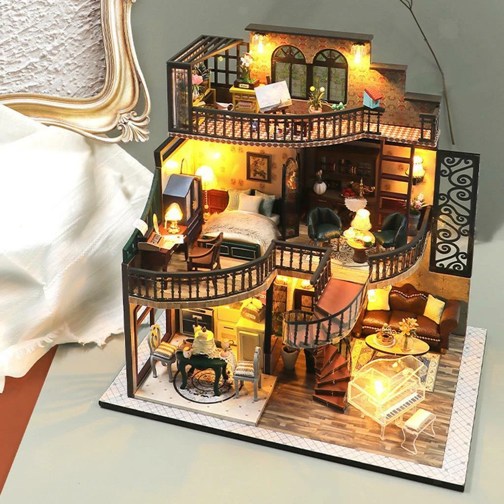 People making deals doll houses