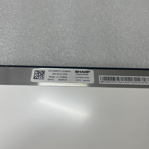 0N9T37 LQ140N1JW02 FHD+ 1920*1200 LCD SCREEN PANEL 14.0IN - Picture 3 of 4