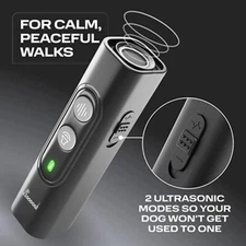 2025 Dog Repellent Ultrasonic Dog Repeller Ultrasonic Bark Deterrent 25 Ft Range