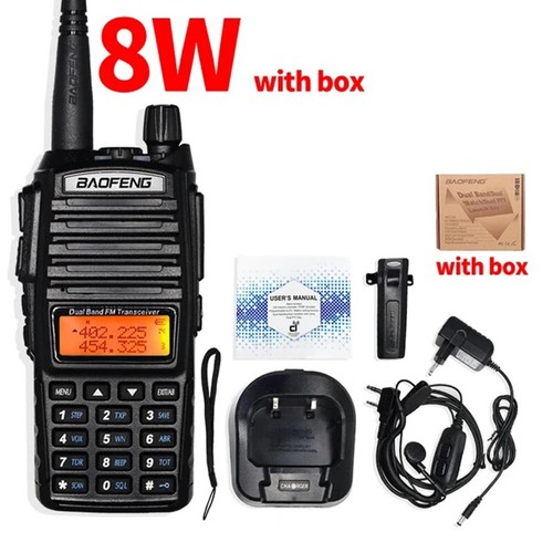 Nowy gorący 5W / 8W do Baofeng UV-82 Walkie Talkie Uv82 Dual Band Vhf / Uhf Fm 10Km - Zdjęcie 11 z 29