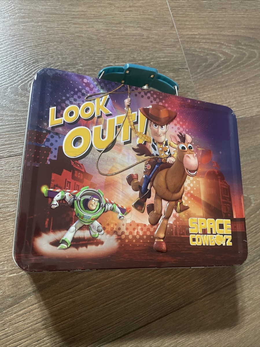Toy Story Tin Lunchbox Woody and Buzz 