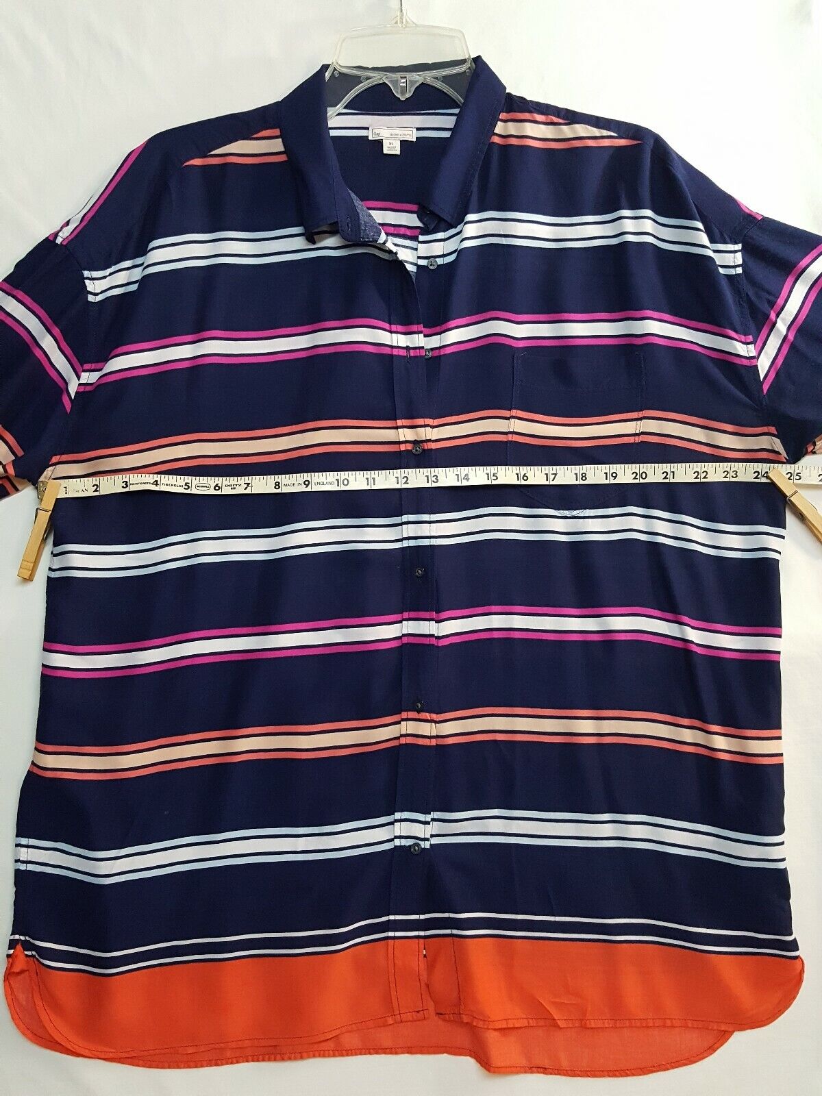 Gap Women's Tailored Shirt, Horizontal Stripes, S… - image 4