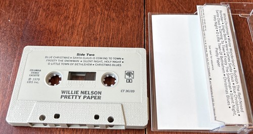 WILLIE NELSON- PRETTY PAPER CASSETTE COLUMBIA PCT 36189 - Picture 5 of 5