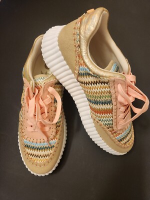 LA STRADA Women's Platform Fashion Sneakers Multicolor Size 41 (10 US)
