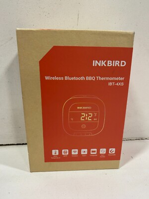Inkbird Digital Thermometer Bluetooth Meat Smoker Thermometer Probe BBQ Wireless