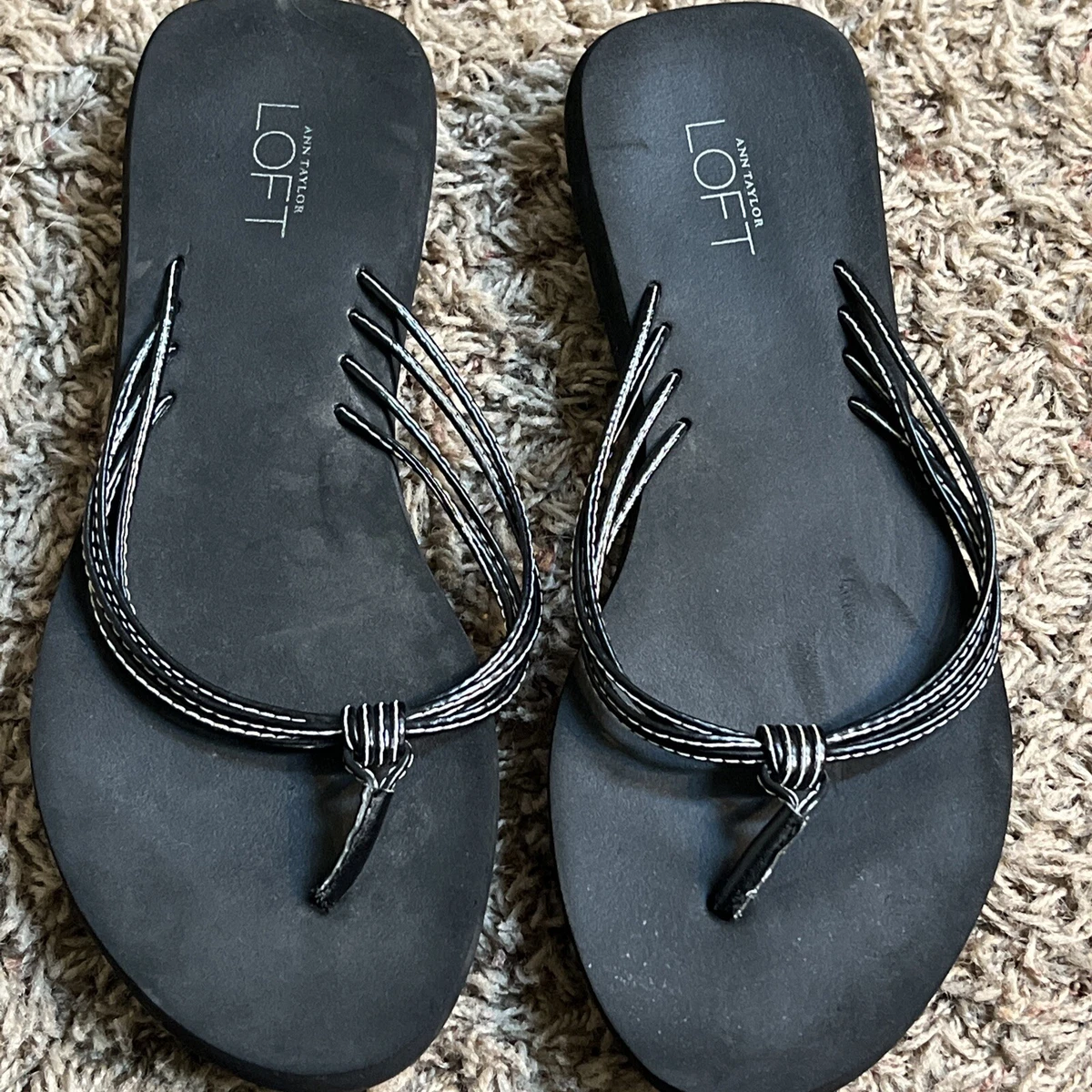 Ann taylor store flip flops