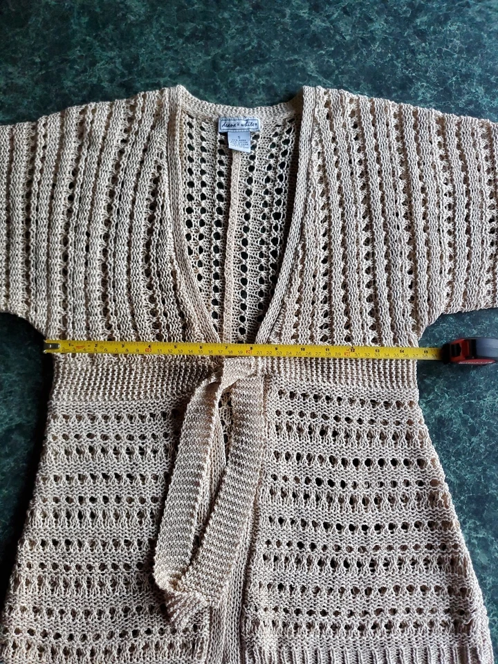 Chaqueta cárdigan tejida Top Deane & White para mujer talla PEQUEÑA Foto 4 de 4