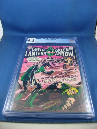 GREEN LANTERN 77 CGC 9.2 NEAL ADAMS 1970 DC