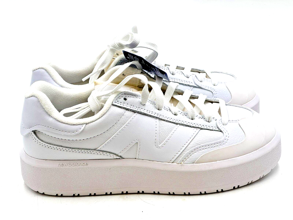 New Balance CT302 Unisex Shoes Sneakers All White Size Men 8 Women 9.5