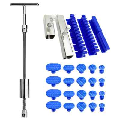 Car Paintless Dent Repair Tool Puller Kit Reverse Hammer Tool Adhesive Glue Tab