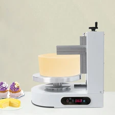 Birthday Cake Cream Smooth Coating Decor Machine Cake Cream Spreading Machine