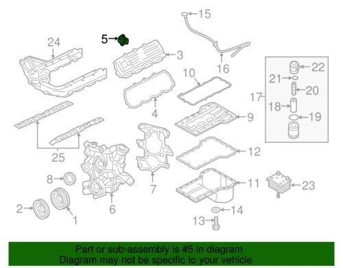 Tapa de llenado genuina Ford 2004-2007 E-350 Super Duty E-350 Club Wagon 4C2Z-6766-BA Foto 2 de 2