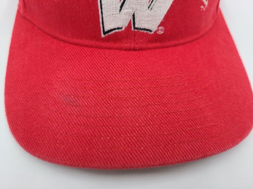 Vintage University of Wisconsin Badgers Reebok Snapback Hat Cap Men Women NCAA - Picture 3 of 13