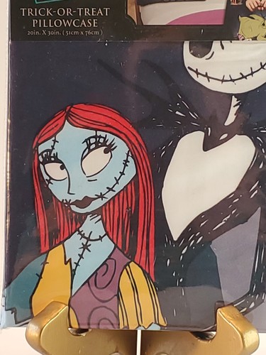 Disney Nightmare Before Christmas Trick-Or-Treat Halloween Pillowcase W/Handles - Picture 4 of 12