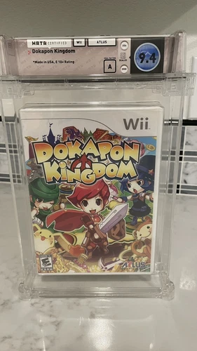 Wii Dokapon Kingdom Wata 9.4 A Rare Not Vga Nes