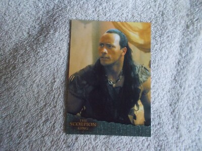 Inkworks 2002: Scorpion King ''HERO IN A HAREM'' #27 Trading Card